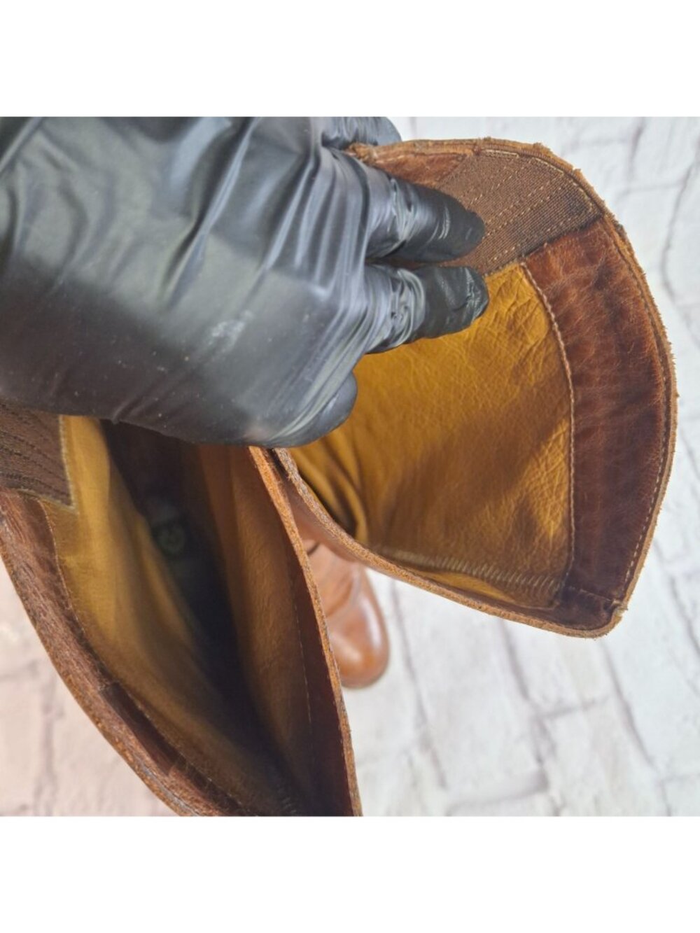 Belstaff Trialmaster 1955 Boots Womens Sz 37 EU Brown Leather High Quality Italy - Picture 7 of 8